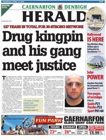Caernarfon Herald - 16 Apr 2015