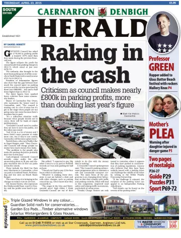 Caernarfon Herald - 23 Apr 2015
