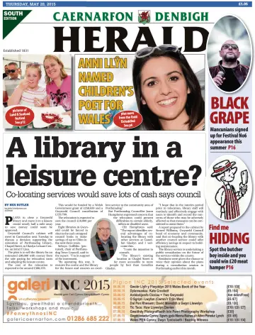 Caernarfon Herald - 28 May 2015