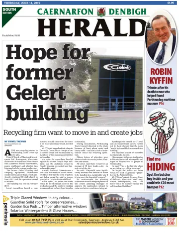 Caernarfon Herald - 11 Jun 2015