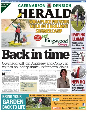 Caernarfon Herald - 18 Jun 2015