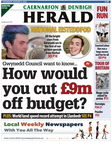Caernarfon Herald - 6 Aug 2015