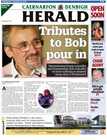 Caernarfon Herald - 20 Aug 2015