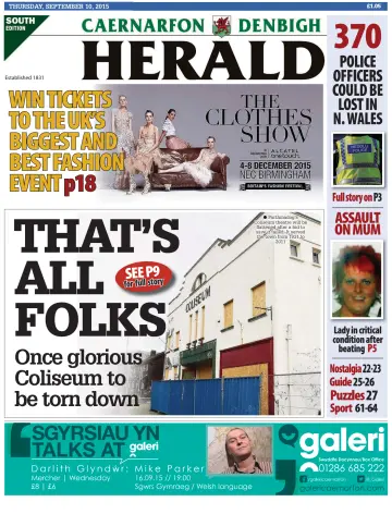 Caernarfon Herald - 10 Sep 2015