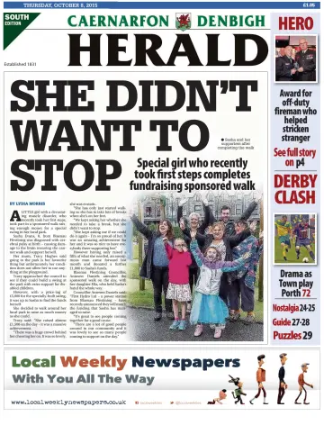 Caernarfon Herald - 8 Oct 2015