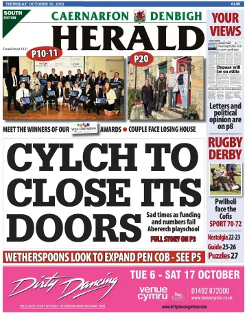 Caernarfon Herald - 15 Oct 2015