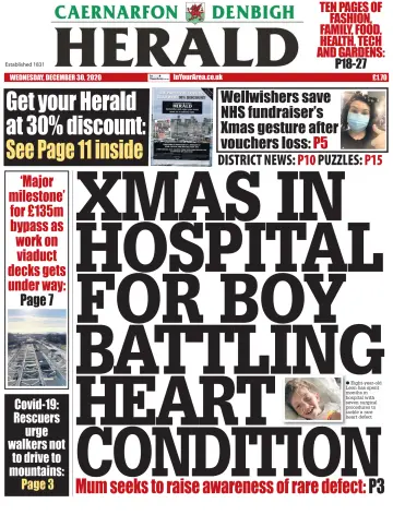 Caernarfon Herald - 30 Dec 2020
