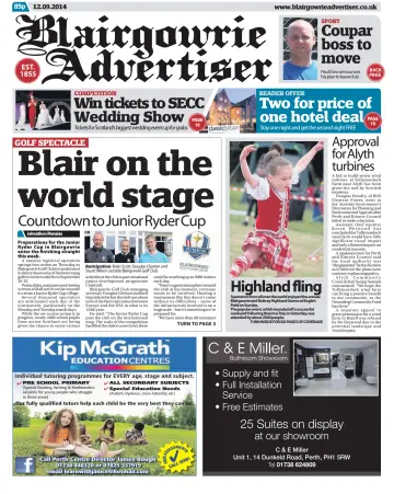 Blairgowrie Advertiser - 12 Sep 2014