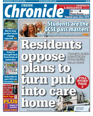 Crewe Chronicle - 30 Aug 2023