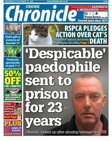 Crewe Chronicle - 15 Nov 2023