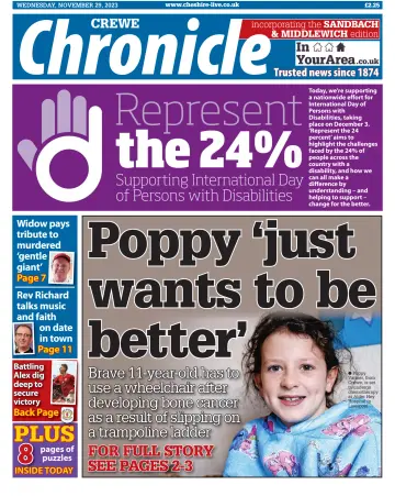 Crewe Chronicle - 29 11월 2023