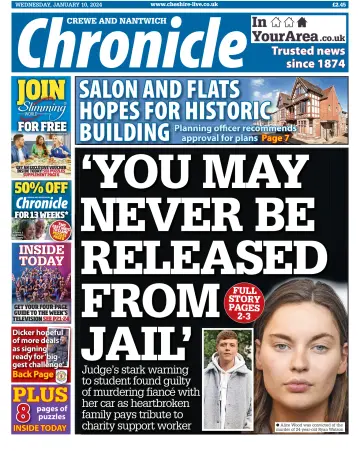 Crewe Chronicle - 10 1月 2024