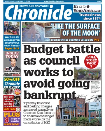 Crewe Chronicle - 17 1月 2024