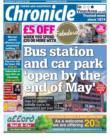 Crewe Chronicle - 20 3月 2024