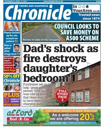 Crewe Chronicle - 17 4月 2024