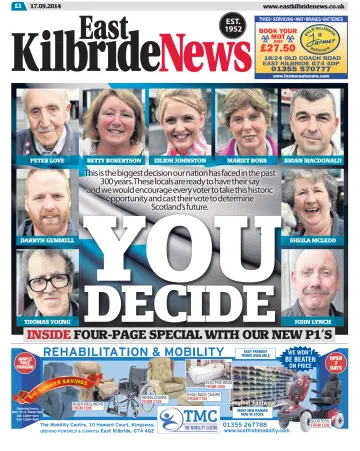 East Kilbride News - 17 Sep 2014
