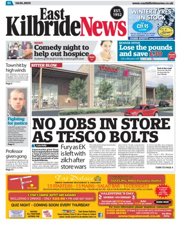 East Kilbride News - 14 Jan 2015