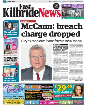 East Kilbride News - 29 Apr 2015