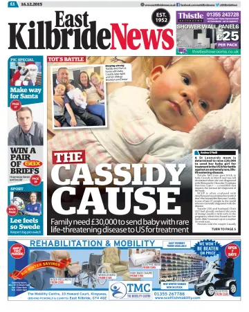 East Kilbride News - 16 Dec 2015