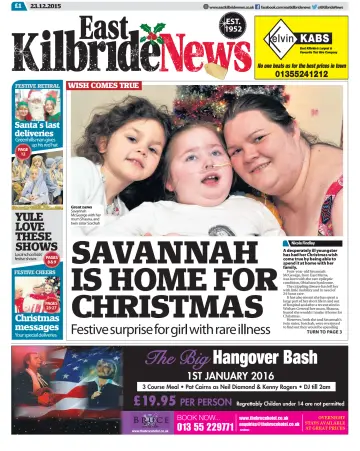 East Kilbride News - 23 Dec 2015