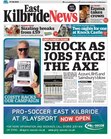 East Kilbride News - 27 Apr 2016