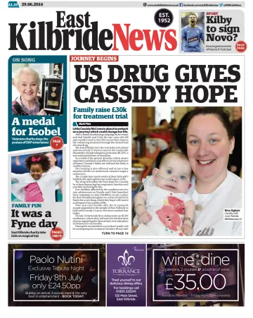 East Kilbride News - 29 Jun 2016