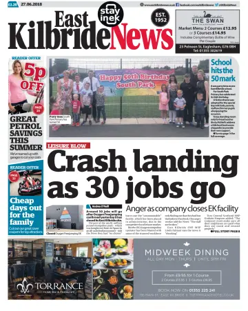 East Kilbride News - 27 Jun 2018