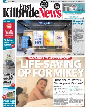 East Kilbride News - 15 Jul 2020