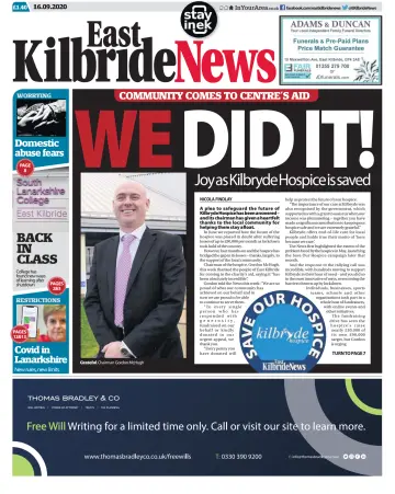 East Kilbride News - 16 Sep 2020