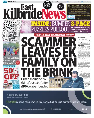 East Kilbride News - 19 Jan 2022