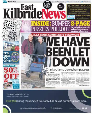 East Kilbride News - 16 Feb 2022