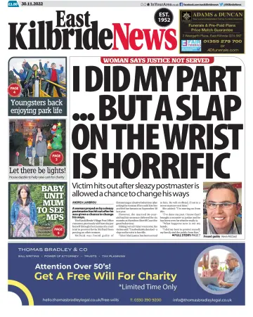 East Kilbride News - 30 Nov 2022
