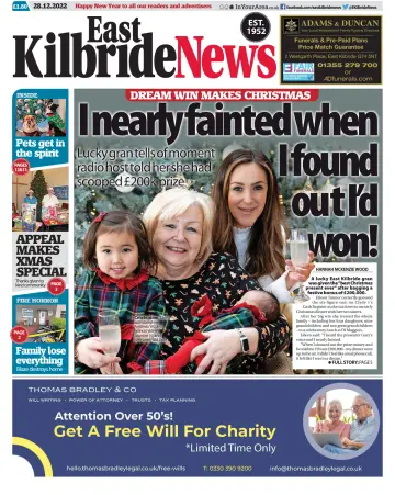East Kilbride News - 28 Dec 2022