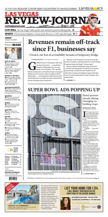 Las Vegas Review-Journal (Sunday) - 14 enero 2024