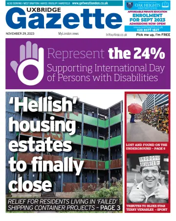 Harefield Gazette - 29 11月 2023