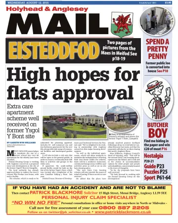 Holyhead Mail - 12 Aug 2015