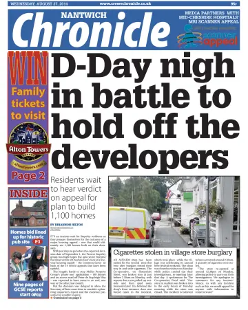 Nantwich Chronicle - 27 Aug 2014