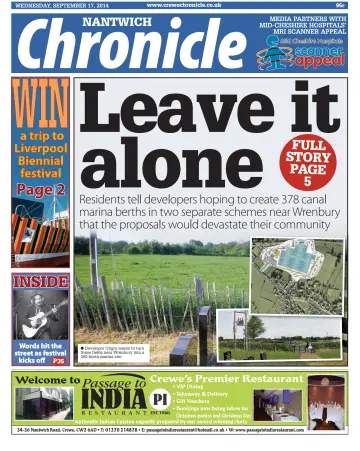 Nantwich Chronicle - 17 Sep 2014