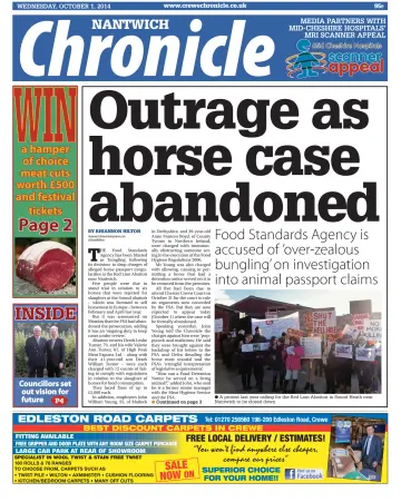 Nantwich Chronicle - 1 Oct 2014