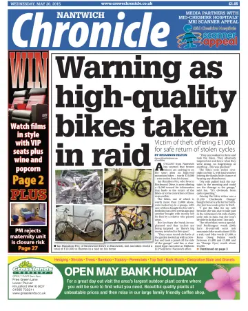 Nantwich Chronicle - 20 May 2015