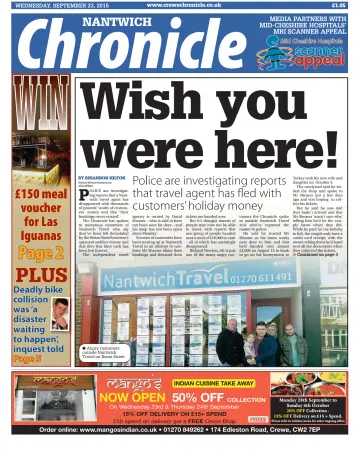 Nantwich Chronicle - 23 Sep 2015
