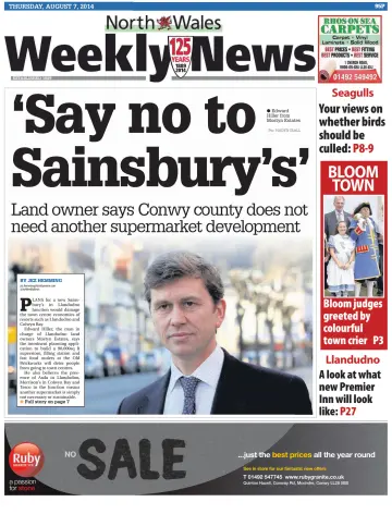 North Wales Weekly News - 7 Aug 2014