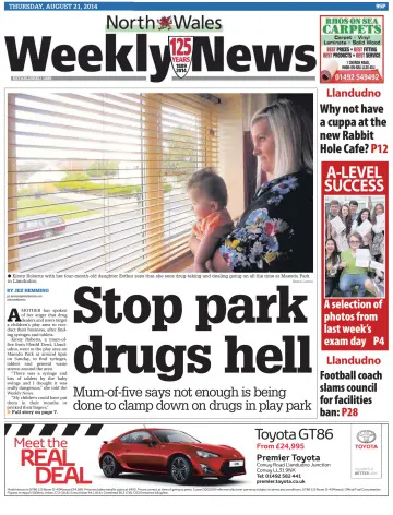 North Wales Weekly News - 21 Aug 2014