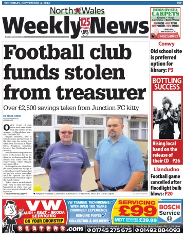 North Wales Weekly News - 4 Sep 2014