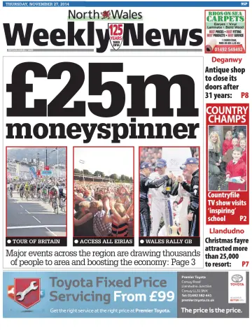 North Wales Weekly News - 27 Nov 2014
