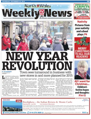 North Wales Weekly News - 25 Dec 2014