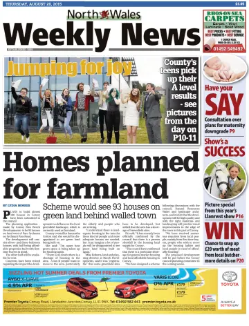 North Wales Weekly News - 20 Aug 2015