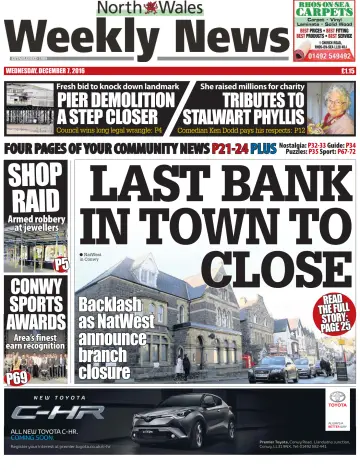 North Wales Weekly News - 7 Dec 2016
