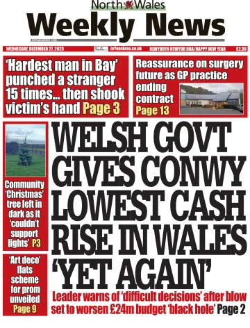 North Wales Weekly News - 27 Rhag 2023