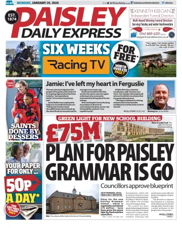 Paisley Daily Express - 29 Jan 2024